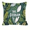 Exotic Tropical Leaves Pattern Throw Pillow Pattern Cushion Cover Suitable For Sofa Bedroom Car Pillow Cover