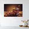 Canvas Print Coffee Grinder