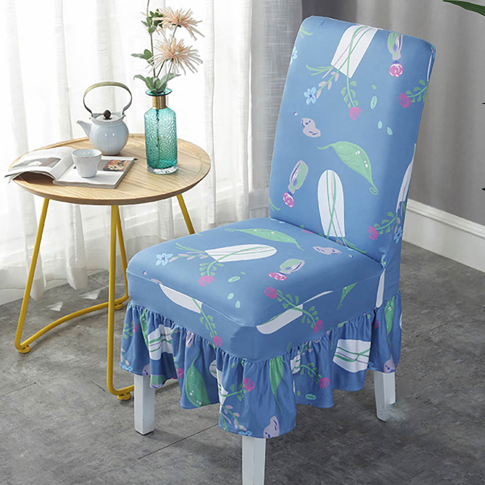 

Чехол для стула с принтом «тоска по дому» из эластичного спандекса, большой, эластичный, для стульев, для столовой, современный, со спинкой Universal Sizes