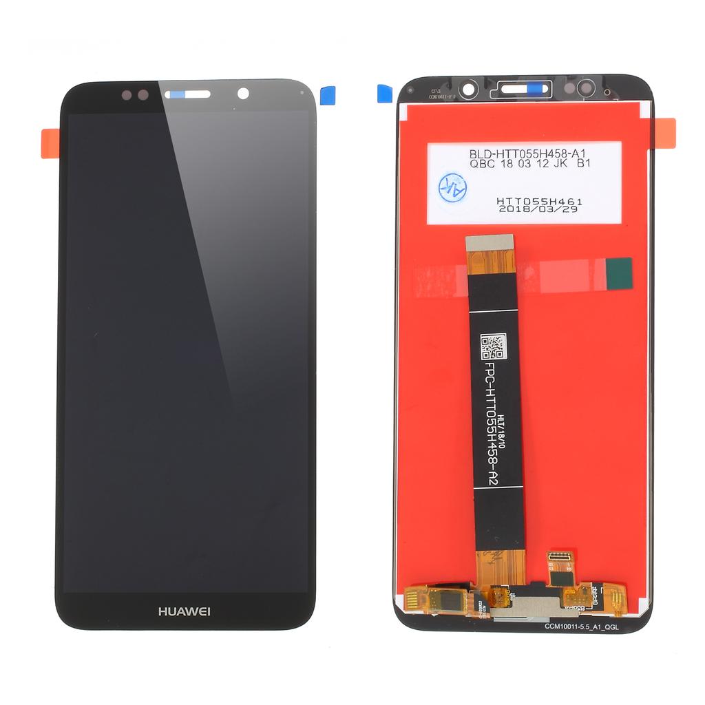 LCD Screen and Digitizer Assembly Replacement for Huawei Y5 Prime (2018)