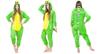 Dámské kigurumi pyžamo overal krokodýl teplý jednodílný kostým XL Onesie Kostým A105 - L