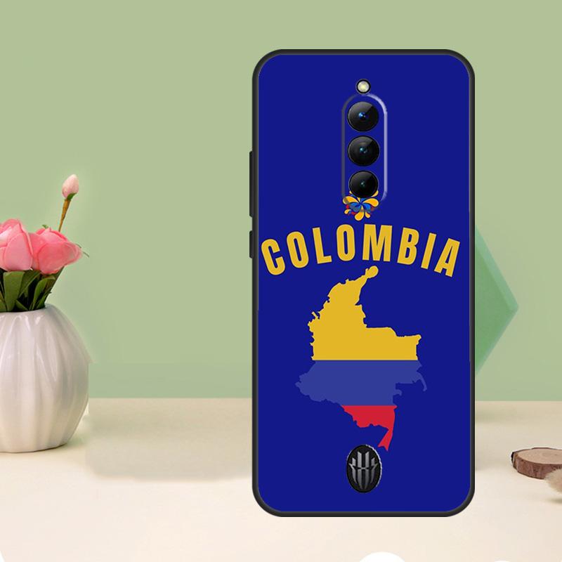 Colombia Flag Football Case For Nubia Red Magic 6 7 8 9 10 Pro 6S 7S Pro 5G 6R RedMagic 8S 9S 8 9 10 Pro Plus Cover