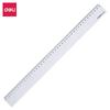 **Deli Transparent 40cm High Precision Straight Plastic Ruler**