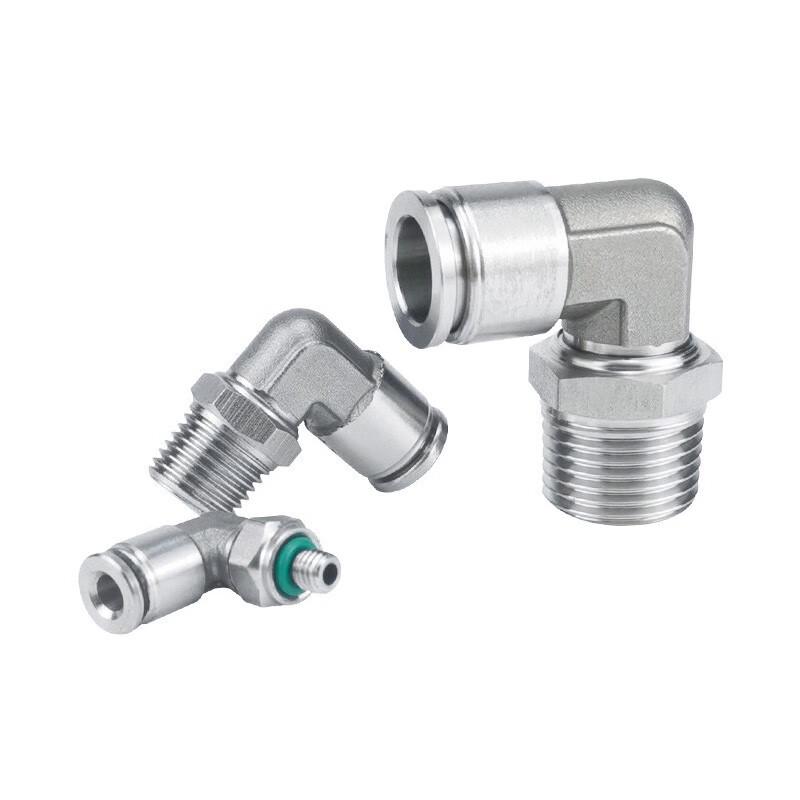 Xin Guan 304 Stainless Steel PL Pneumatic Quick Connect Elbow Fitting
