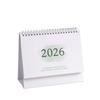 Gradient Color 2026 Desk Calendar Small Fresh Thickened Paper New Year Calendar To Do List Time Management