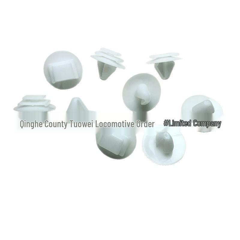 

Car Door Panel Fastener Clip for Peugeot 206/207/307 & Citroen C2/C3 Clear Plastic