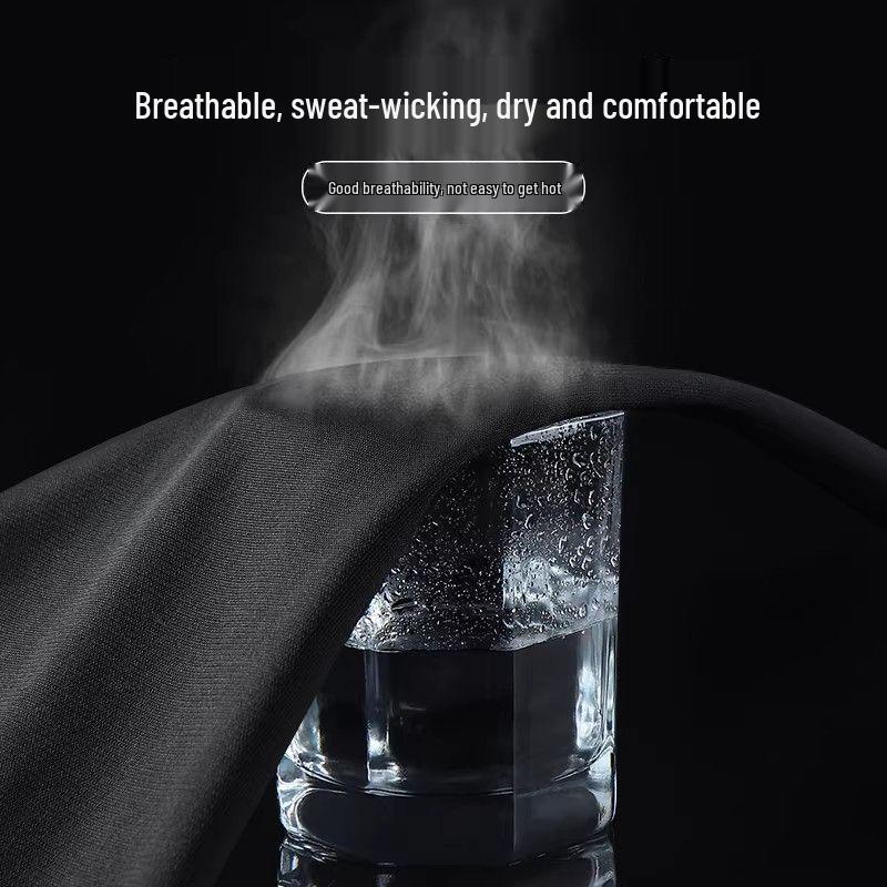 Herren Quick-Dry Langarm Fitnessbekleidung für Herbst/Winter - Hohe Elastizität Lauf-, Fußball-, Basketball-Trainingsshirt