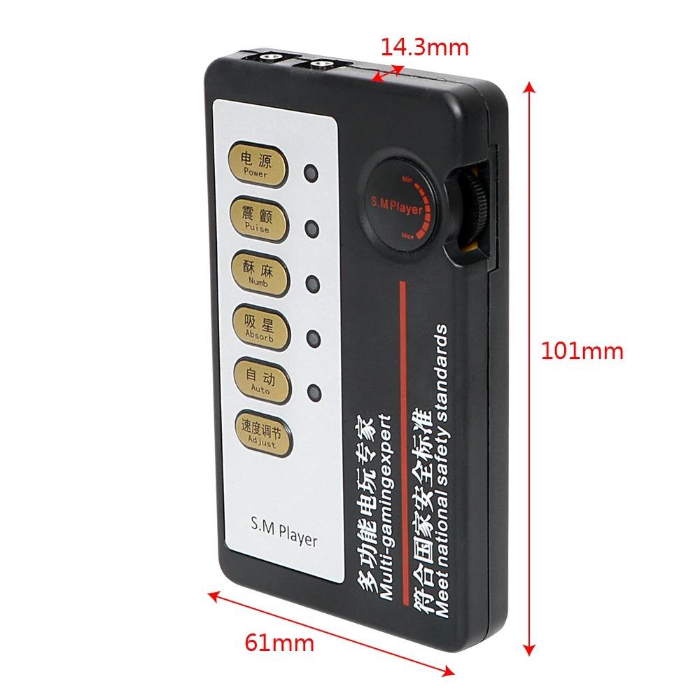 Anal Plug 51mm Electric Shock Stimulator Dilator For Men Women Dildo Vaginal Ball Couples Adult Toys
