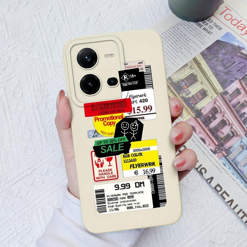 Handyhülle für Vivo Z1 Z3 Z5X V21E V23E V25E V27 Pro V20SE V9 V19 Neo Mode stoßfeste Handyhülle Kameraschutz Weiches Silikon für Vivo Stoßstange