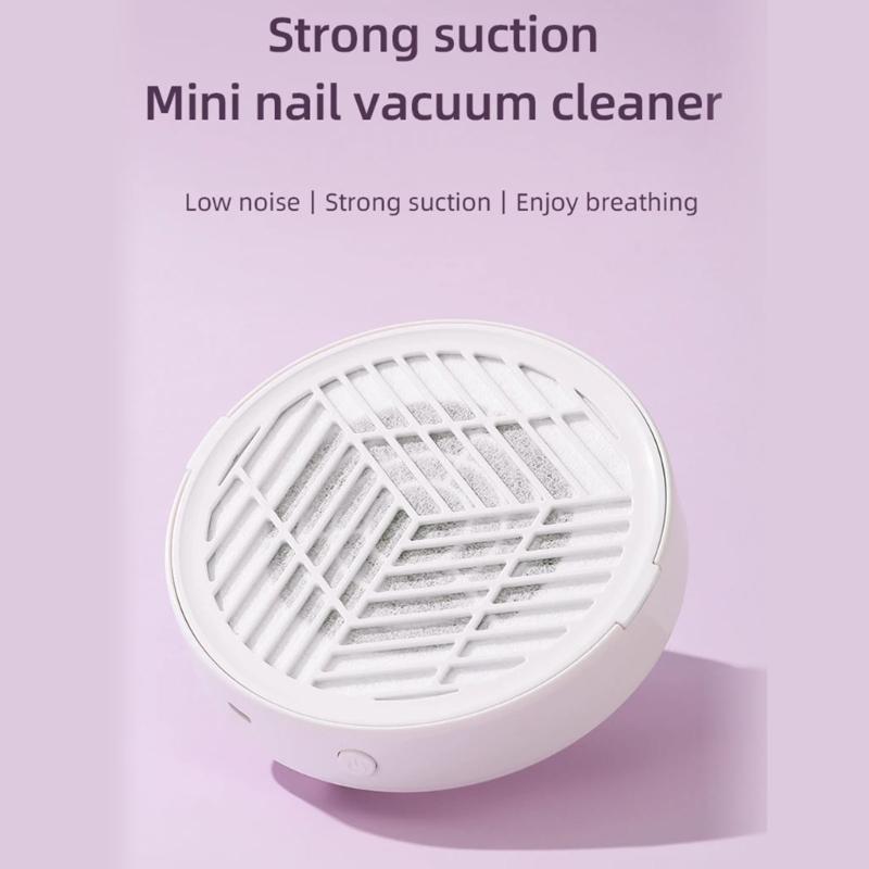 Professional Nail Dust Collector Highly Efficiency Suction and Low Noise for Dust Free Nail Salons and Homes