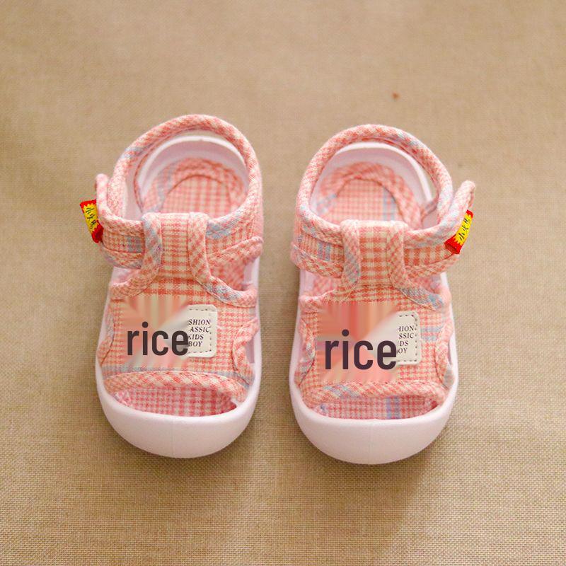 

Нековзкі дитячі сандалі, м яка підошва, для хлопчиків та дівчаток 0-12 місяців Size 16, Inner Length 12cm