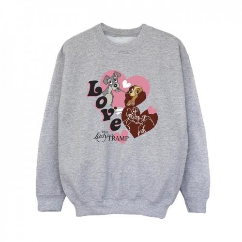Lady And The Tramp Boys Spaghetti Sweatshirt