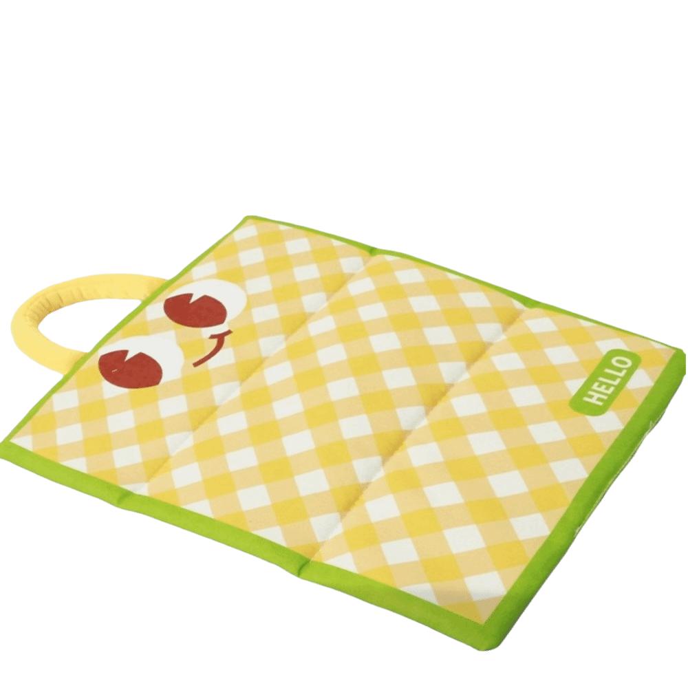 Waterproof Dog Sleeping Pad Breathable Cat Cooling Mat Pet Summer Pad Pet Ice Mat Pet Sofa S жёлтый