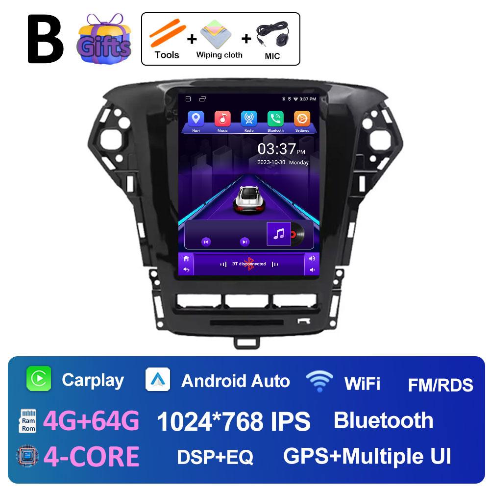 GPS Navigation Car Video Radio Multimedia Player For Ford Mondeo MK4 2011 2012 2013 Android Intelligent System Auto Tools WIFI