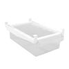 Refrigerator Organizer Bins Extended Handle Spring Lever BPA Free 1 Grid Hanging Fridge Drawer Organizer for Food Fruit Vegetable Box