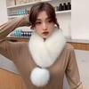 Plush Neck Warmer Snood Thickened Winter Neck Wrap Fashion Fur Collar Trim  Autumn Winter