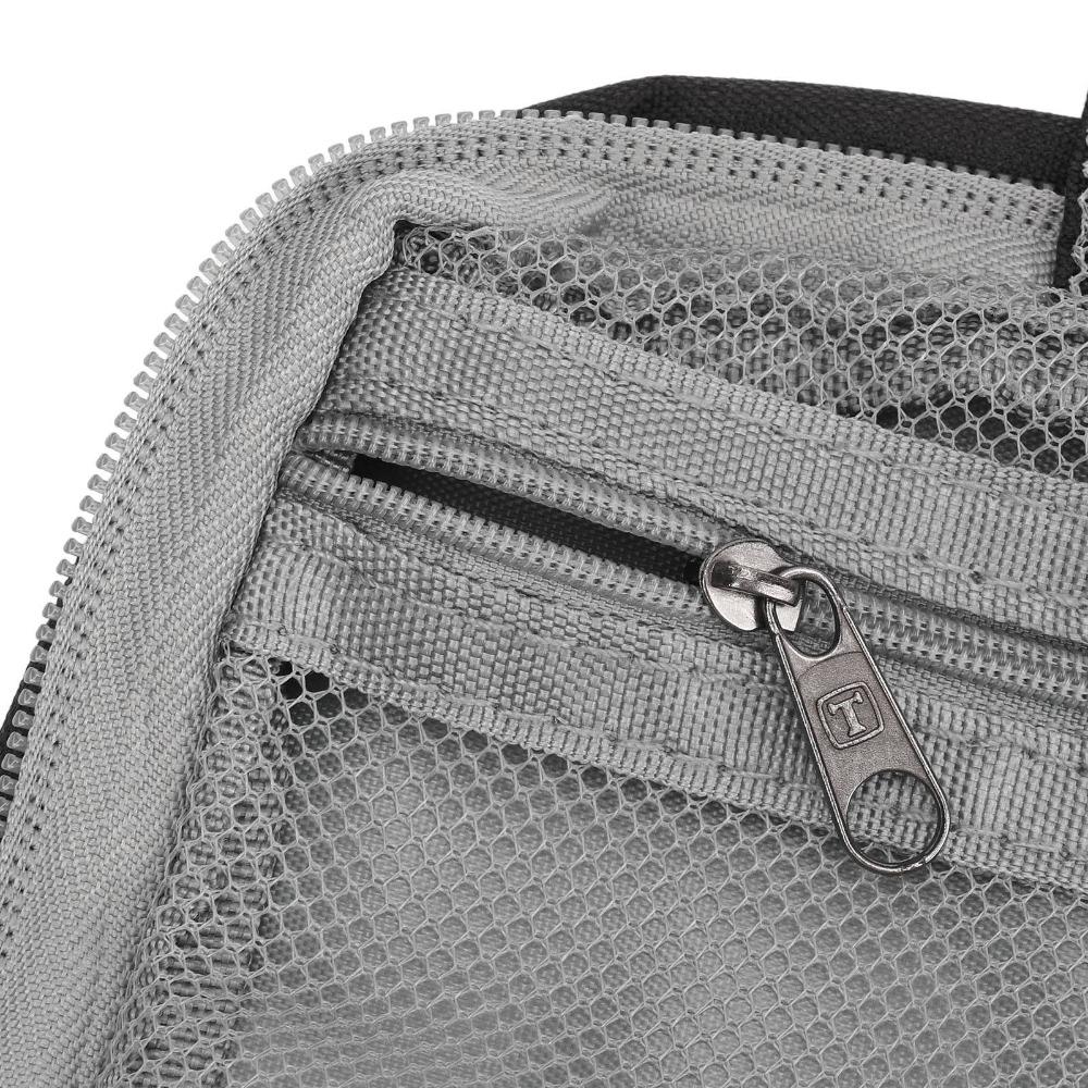 With Multiple Zipper Pockets Travel Hanging Toiletry Bag Compact Folded Portable Makeup Bag Travel Cosmetic Bag for Men/Women