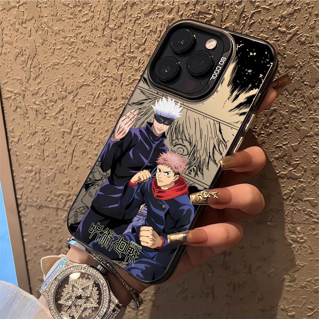 Black Anime J-Jujutsu KaisenS Phone Case For Samsung Galaxy A17 A16 A35 A55 A25 A15 A56 A54 A36 A34 A24 A26 4G 5G Matte Cover