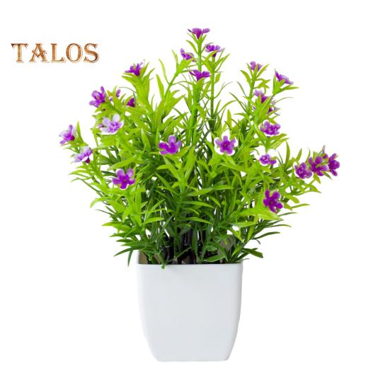 

Поддельное растение, мини-украшение, устойчивое к УФ-излучению декоративное украшение для стола, центральная часть искусственного растения в горшке, домашний декор