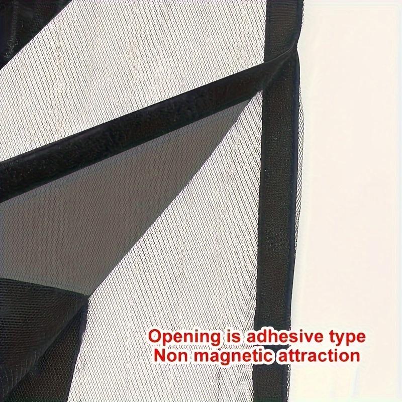 Garage Door Screen 16 x 7 ft for 2 Cars 5.2 lbs Heavy-Duty Fiberglass Mesh for Quick Entry Self Sealing Magnet Retractable