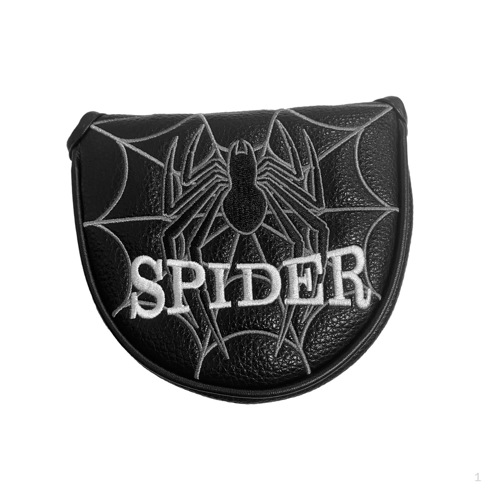 

Golf Mallet Putter Head Cover Protective Sleeve чорний