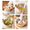 Stainless Steel Drain Basket Set with Lid Multi-Purpose Vegetable Salad Bowl Large Fine Mesh Kitchen Colander for Fruits Rice Washing