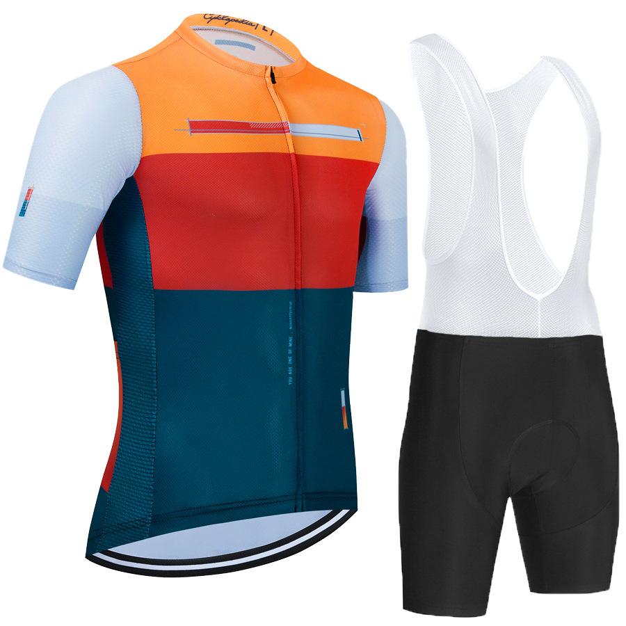 Summer Short-Sleeved Cycling Suit, Mountain Biking Sports Cycling Equipment