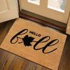 All Weather Welcome Mat Low Profile Entryway Mat for Home Front Entrance Back Non Slip Backing Doormat for Door Decor