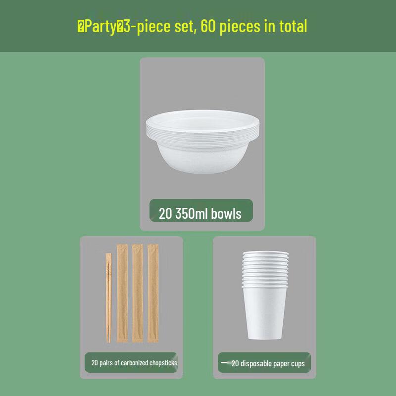 

ZISIZ Disposable Aluminum Foil Plate & Bowl Set