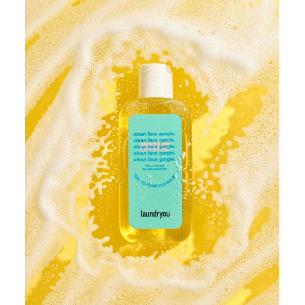 Laundryou Clean Face Gargle Gel To Foam Cleanser Mild NONE