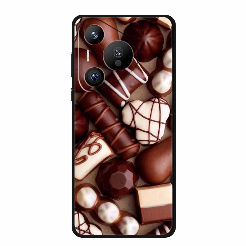 For Huawei Pura 70 Pro Case Luxury TPU Soft Silicone Phone Cover for Huawei Pura 70 Pro+ Pura70 Protective Shockproof New Fundas