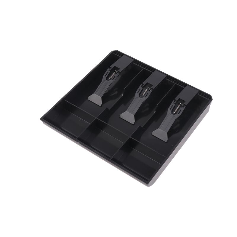 2 Adet Yazar Kasa Klipsi Veya 3/4/5 Bölmeli 1 Adet Yazar Kasa Para Saklama Çekmecesi İçin Yazar Kasa Çekmecesi Eklenti Tepsisi