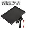 NASSIA Microphone Stand Tray, Accessory Tray for Musical Instruments, Streaming Equipment, and Drinks, Perfect for Streaming, Live Performances, and R