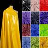 100/300cm Stretch Glänzendes Ledergewebe Elastisches Kunst-PU für DIY Nähen Kleid Rock Hose Kleidung Auto Kissen Bastelmaterial