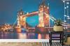 Photomural Tower Bridge Washable Fleece 208x146