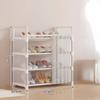 Household Organizer Cabinet Dustproof Shoe Racks Wall Corner Shoes Storage Shelf Shoes Shelves for Living Room And Bedroom