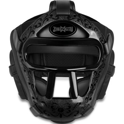 ZHENGTU Perfect Head Guard Recommended by RIZIN Fighter Makoto Full Face with Removable Face Guard for Martial Fit and Training [Unisex, Shenryu]