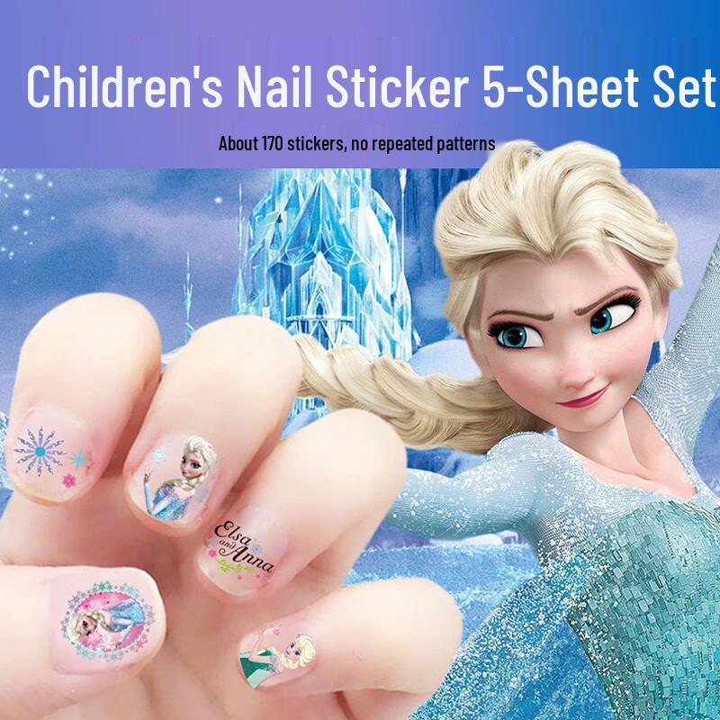 Disney Princess Nail Art Sticker Set for Kids