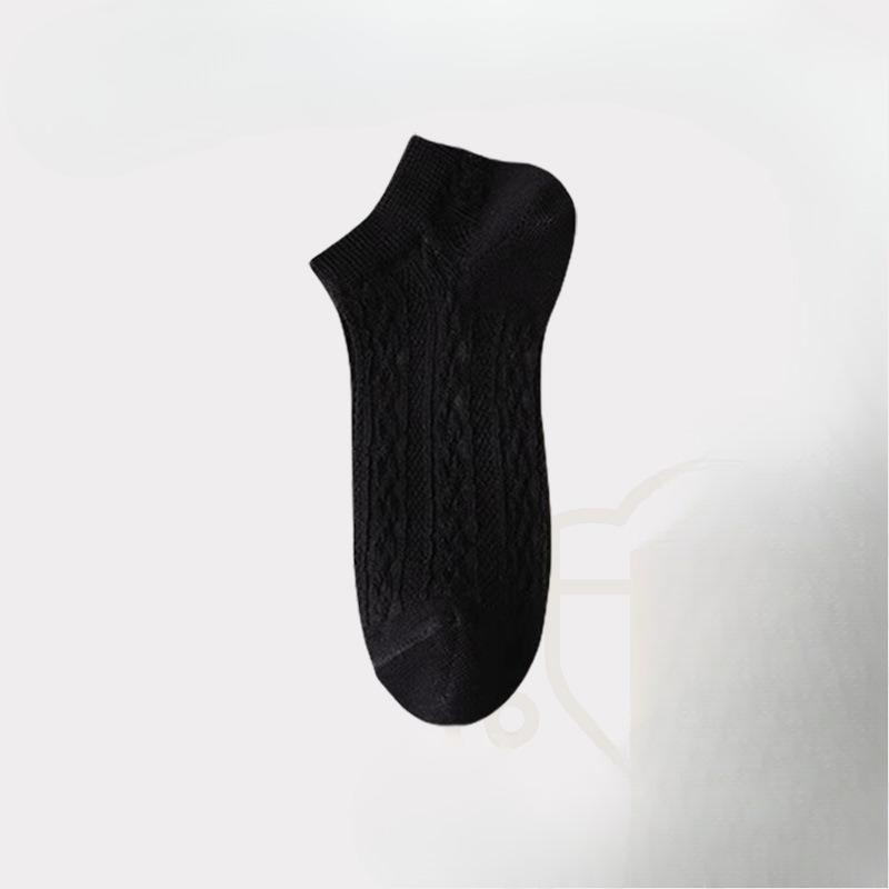 

Белые носки, Женские летние хлопковые носки до середины икры, Летние носки до икры с защитой от запаха, Женские носки, Летние тонкие женские короткие носки 1 pair чёрный
