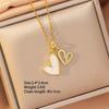 [Titanium Steel] Necklace Women's Copper Micro-inlaid Electroplating Advanced Sense Delicate Clavicle Chain Jewelry