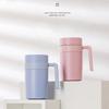 Intelligent 316 Stainless Steel Insulated Cup Business Temperature Control Tea Separation Cup Frosted With Handle Office Cup Gift YLE31