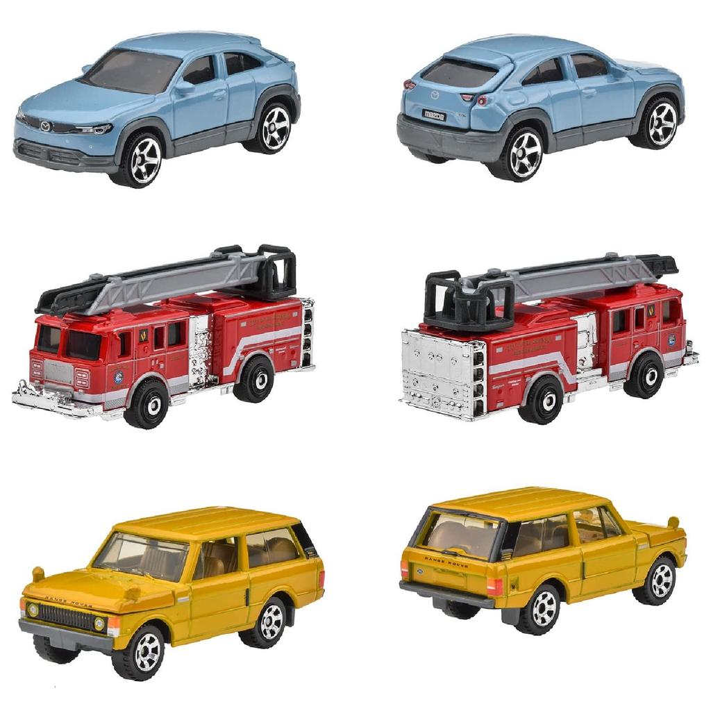 Matchbox Moving Parts Assortment In Box of 8 Mini 3 and [Sold Cars] [Ages Up] 987C-FWD28