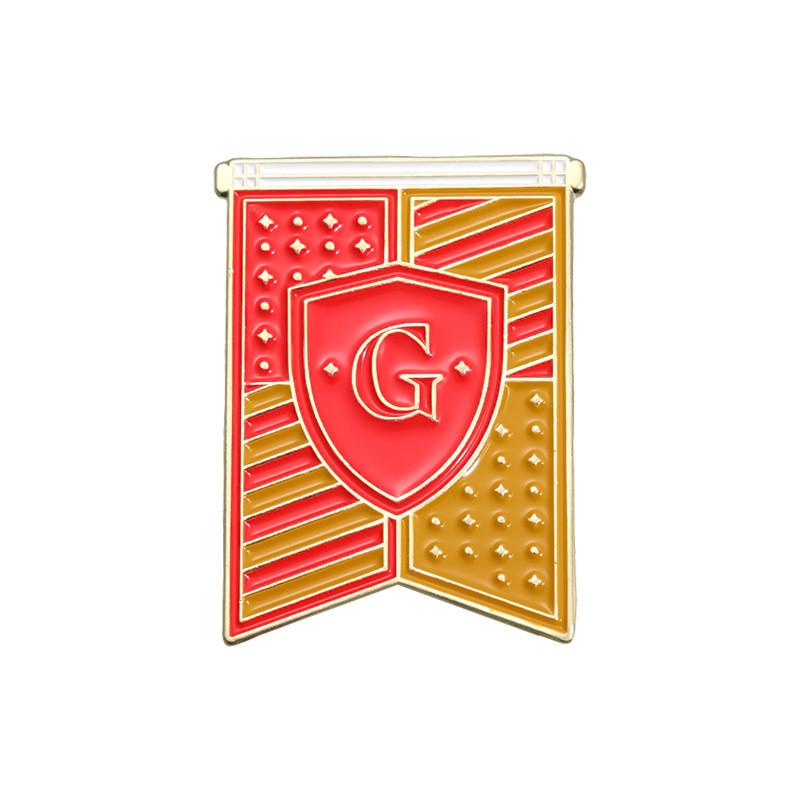 Unique Colorful And Cartoon Character Badge Set For Magical Academy Fans Brooches Stylish