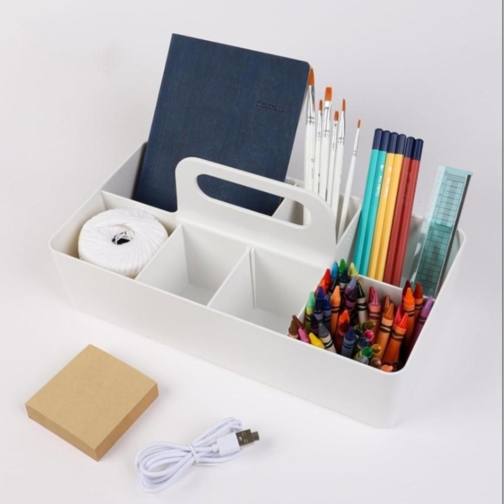 Plastic Portable Storage Organizer Multi-functional Makeup Carrying Bin  Cosmetics