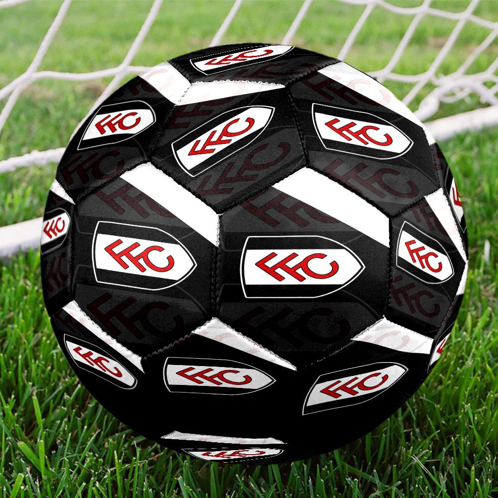 Fc Crest Design Printed Size 5 Soccer Balls, High-Quality, Anti-Slip, Protective Football, A Unique Gift , Birthdays, Christmas Gifts