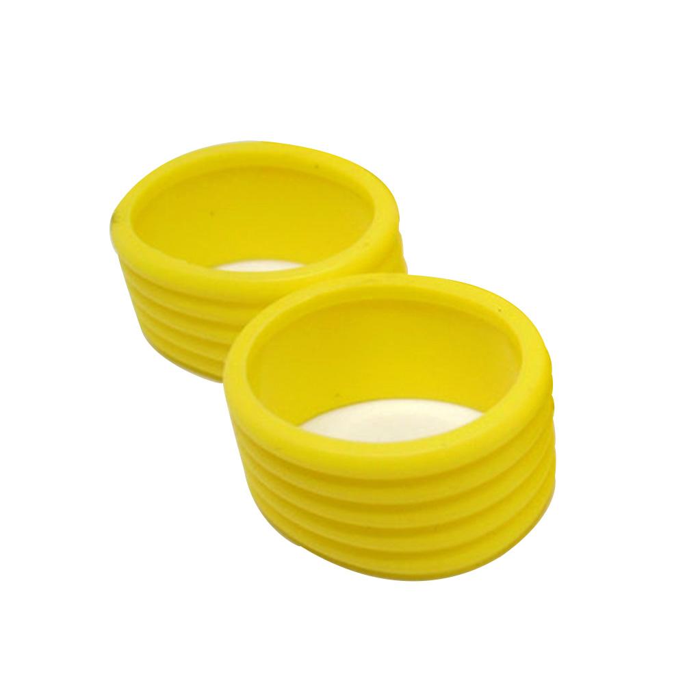 2 Pieces Racket Grip Rubber Ring Badminton Bat Overgrip Fix Holder Protector Supplies Universal Professional Accessories