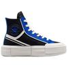 Converse Chuck Taylor All Star Cruise Moto Comfortable Versatile Shock Absorbing High Top Canvas Shoes Unisex Sneakers Black Blue A08006C