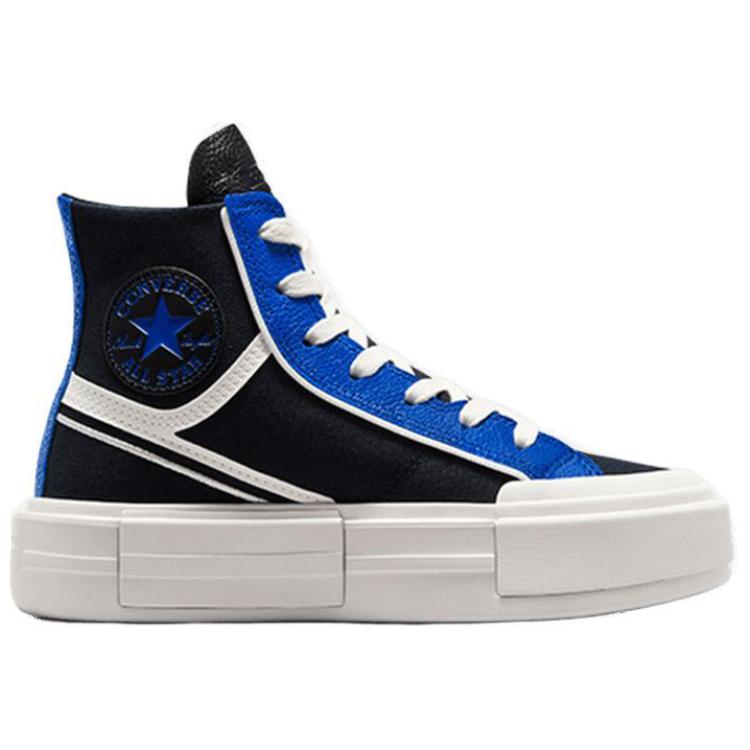 Converse Chuck Taylor All Star Cruise Moto Comfortable Versatile Shock Absorbing High Top Canvas Shoes Unisex Sneakers Black Blue A08006C