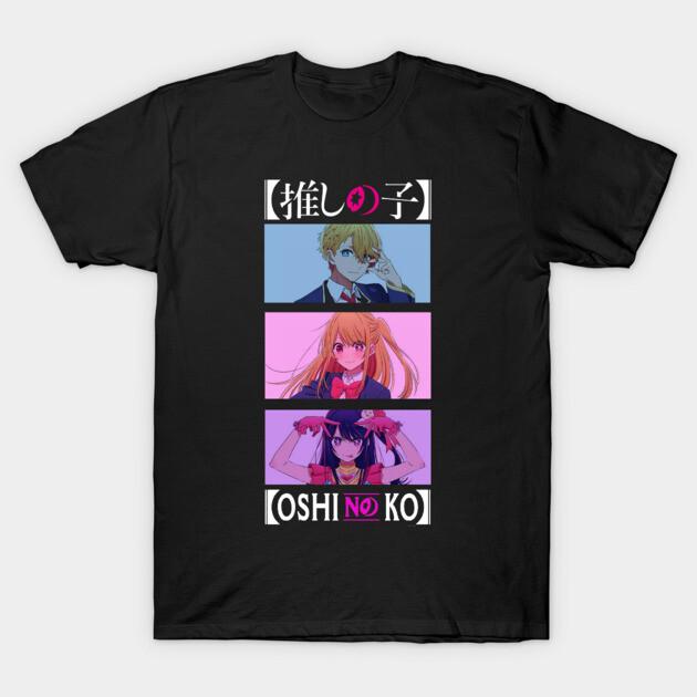Oshi No Ko Graphic TShirt 100Cotton Oversized Shirt unisex Y2k anime clothes Unisex Short Sleeve ONeck Fashion Selling Popular