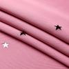 Double Layers Romantic Sheer Kids Children Girls Curtains with Hollow Out Stars for Living Room Bedroom Windows Drapes